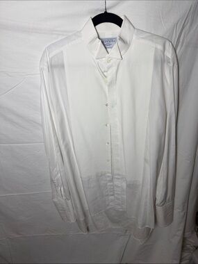 Charles Tyrwhitt White tuxedo shirt wing tip collar